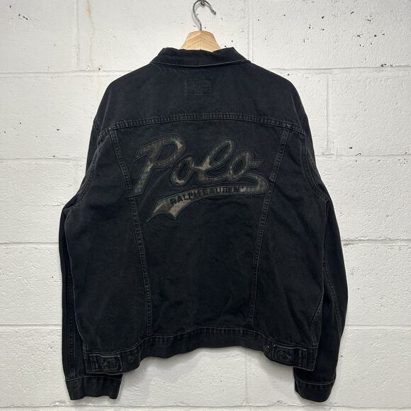 Polo Ralph Lauren Other - Polo Ralph Lauren Denim & Supply Jean Jacket “Black Camo”